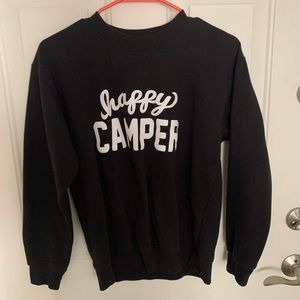 Sub Urban Riot “Happy Camper” graphic sweatshirt